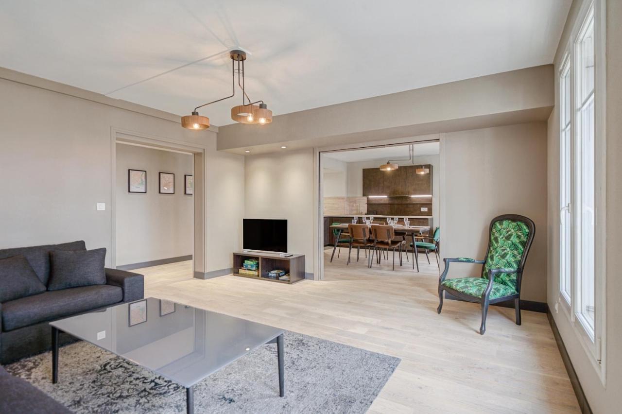 Le Gambetta - T3 Standing Avec Parking, Wifi, Netflix Apartment ลาวาล ภายนอก รูปภาพ